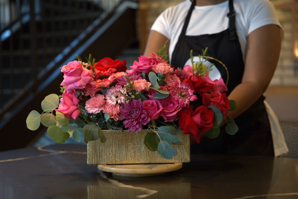 Workshop over seizoensgebonden bloemschikken