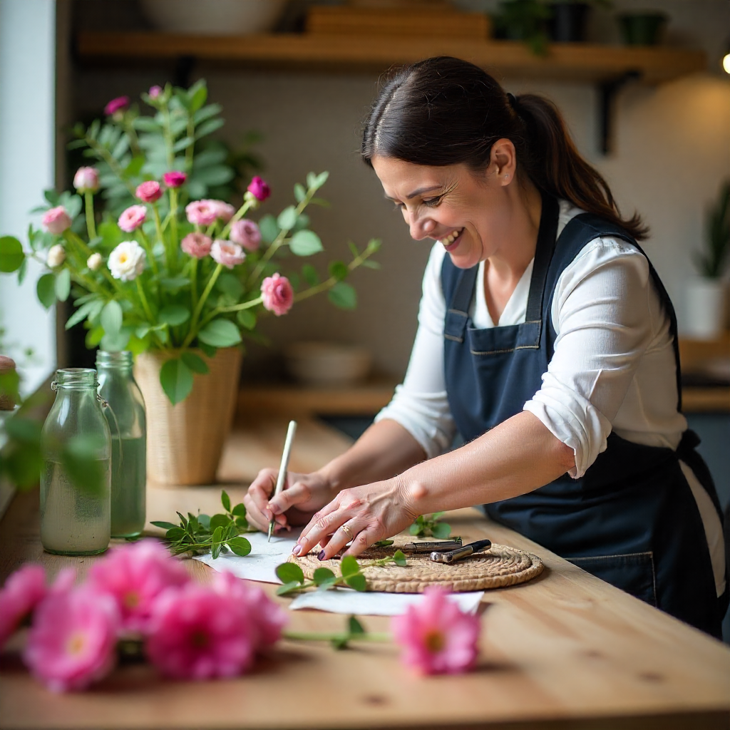 Onze duurzame werkwijze met lokale bloemen en milieuvriendelijke materialen